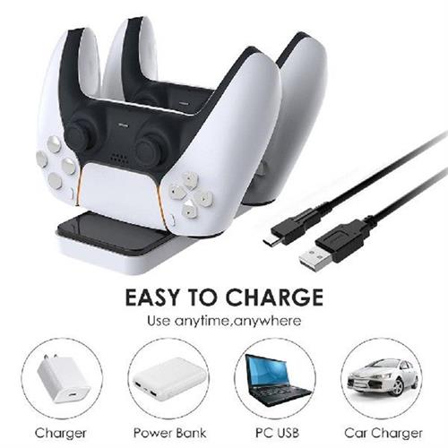Handle Charger Dock For PS5 Game Controller Charger Dual