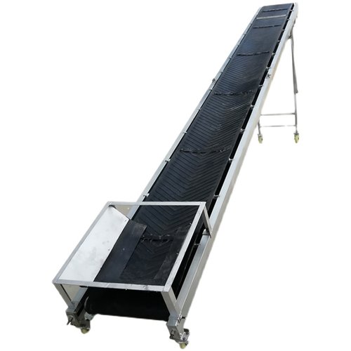 链条玉米输送机流水线皮带防滑装车卸货电动传动折叠升降式输送带