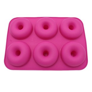 Donut Baking Mold Cavity Dishwashe Stick Silicone Non Pan