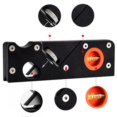 154.5*50*20mm Woodworking Corner Planer Black 45 Degree Mman