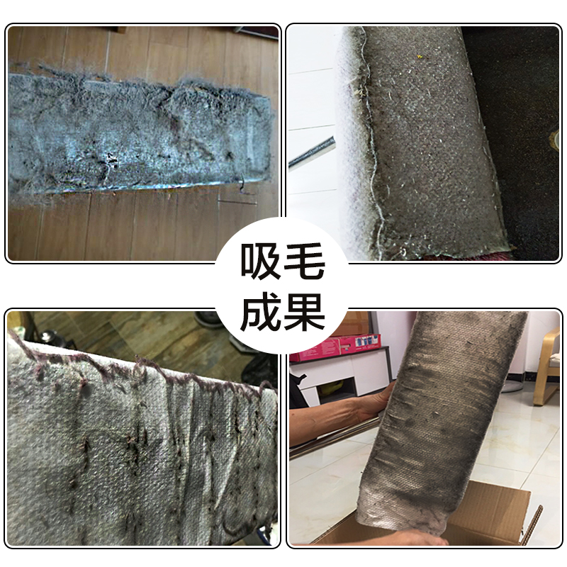 木头熊100片静电除尘布平板拖把替换布地板清洁除尘纸粘毛发除尘