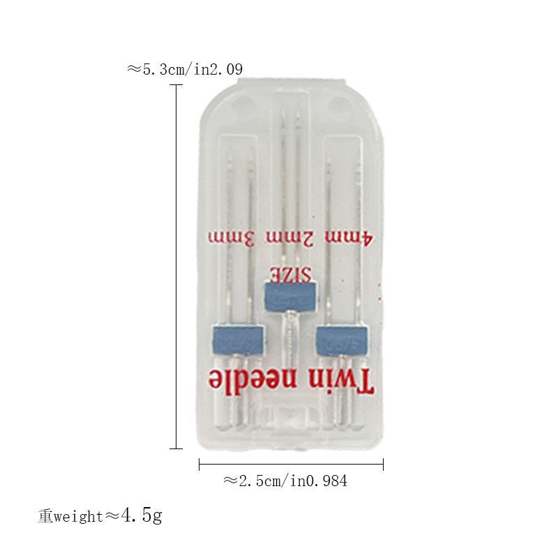 直销新款缝纫机配件2/90 3/90 4/90mm双针组加粗塔克细塔克压脚组