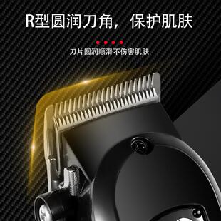 新款直销新品电动剃头刀理发器套装复古油头雕刻电推剪发廊男士电