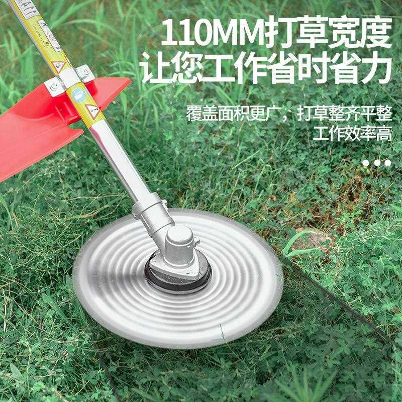 直销新款背负式农用除草机割草机电动大功率充电式打草机开荒收割