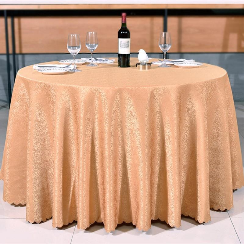 直销新款定做酒店桌布宾馆餐厅台布方形圆形餐桌布饭店方桌圆桌布