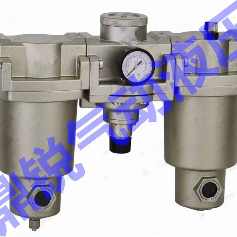 DN32油水分离器 1.5寸气动三联体 一寸半气源三联体 气动三联件