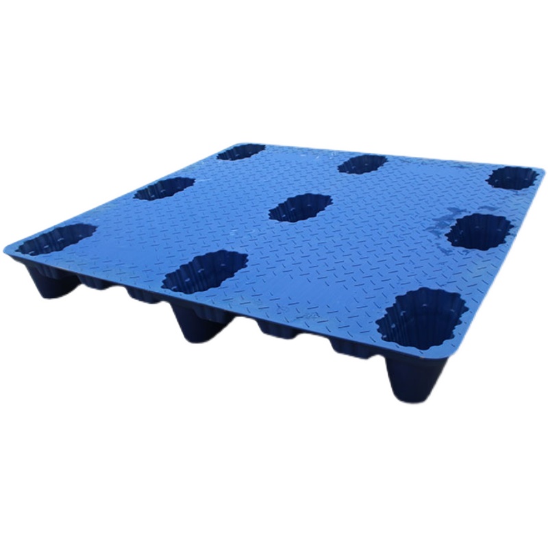 吹塑九脚塑料托盘物流叉车板地台板托板卡板仓库垫板地牛防潮拖盘