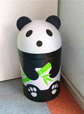 儿童卡通可爱幼儿园智能感应兔年垃圾桶清单网红桶客厅卧室垃圾桶