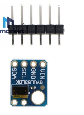 GY-530 VL53L0X 激光测距传感器 ToF测距 飞行时间测距 蓝色