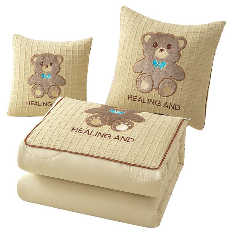 抱枕被子两用二合一汽车午休折叠高端夏季空调被靠枕车用毯子枕头,居家布艺,抱枕被,淘宝优惠券,粉丝福利购,淘宝优惠卷