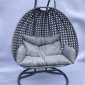 儿童阳台休闲摇篮椅成人吊椅藤椅吊篮秋千摇椅单双人户外室内家用