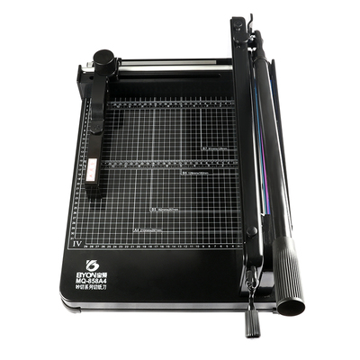 宝预858A4新款重型厚层切纸机裁纸刀图文办公 小型裁刀手动裁切机