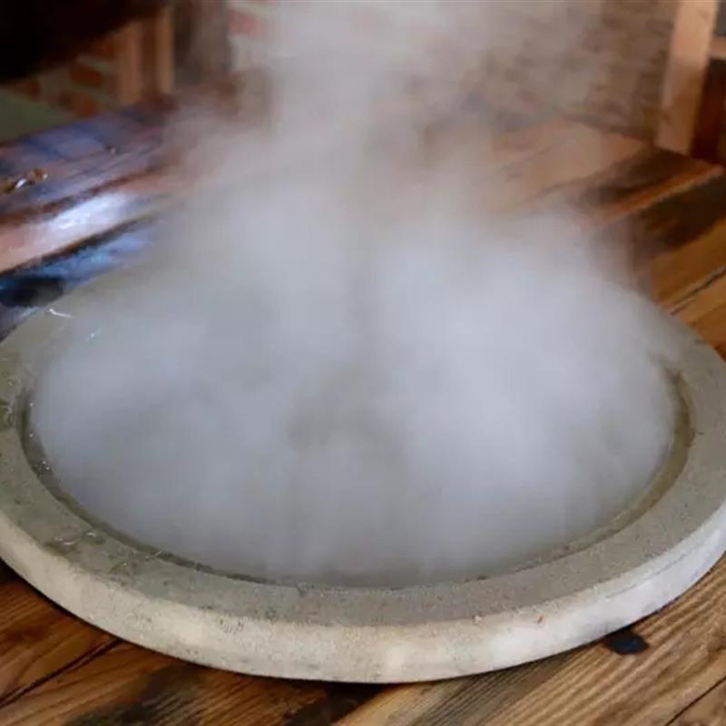 云南草帽鱼石锅蒸汽石锅鱼专用石锅三峡石蒸汽锅破损包赔质保3年