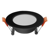 小孔灯led筒灯3W5黑色牛眼射灯6.5开孔5cm5.5公分6cm50mm55天花60