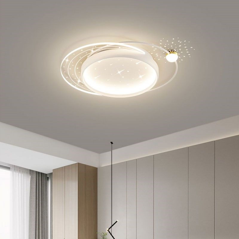 轻奢满天星卧室灯2023年新款温馨浪漫主卧书房灯具北欧大气房间灯