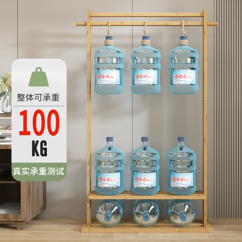 衣帽架落地卧室一体家用可移动挂衣架简易多功能置物架单杠晾衣架