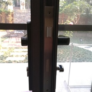 塑钢9225老式 锁体执手锁8535双开门8530平开门阳台门锁锁芯断桥铝