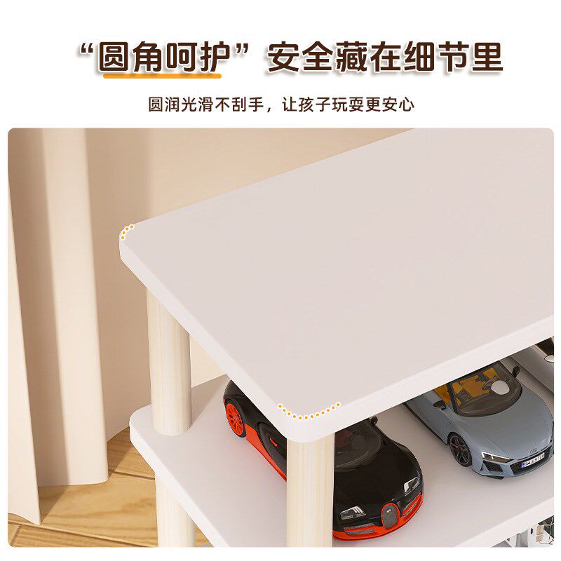 汽车玩具收纳架小汽车停车场展示架儿童宝宝汽车模型摆放置物架子