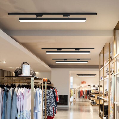[长条轨道灯]服装店led散光长条泛光灯店铺商用超市导轨式补光