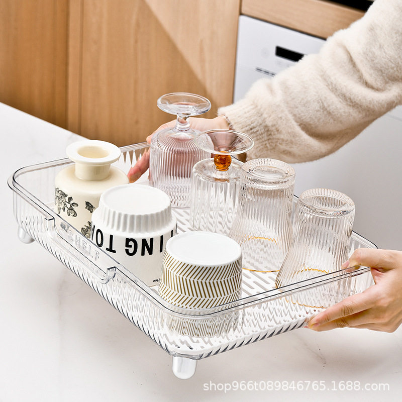 茶盘2025新款家用茶杯沥水托盘长方形客厅茶几茶具杯子收纳盒轻奢,厨房/烹饪用具,水槽置物架,淘宝优惠券,粉丝福利购,淘宝优惠卷