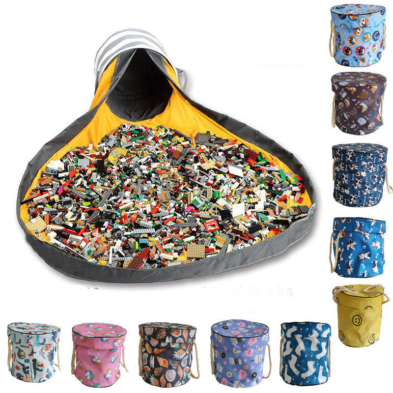 儿童玩具收纳桶快速整理袋大容量露营用品帐篷装备袋包户外折叠箱