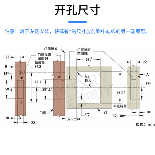 房车锁智能遥控机械密码锁汽车营地游艇轮船按键电子门锁房车配件