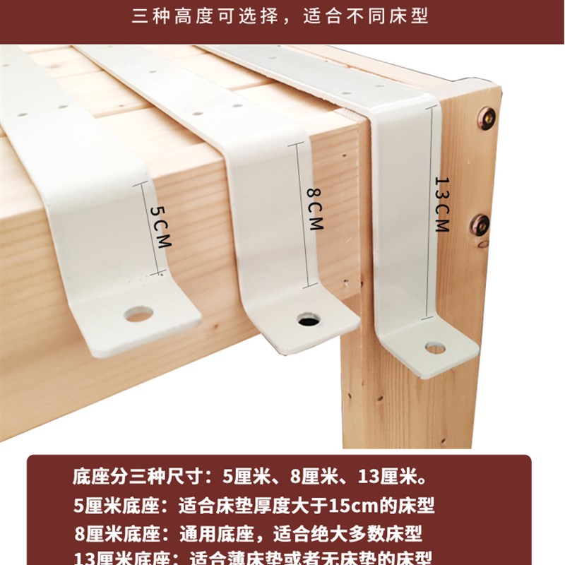 可折叠牀边防摔护栏六档银色不锈钢双底座老年人病牀护栏扶手通用