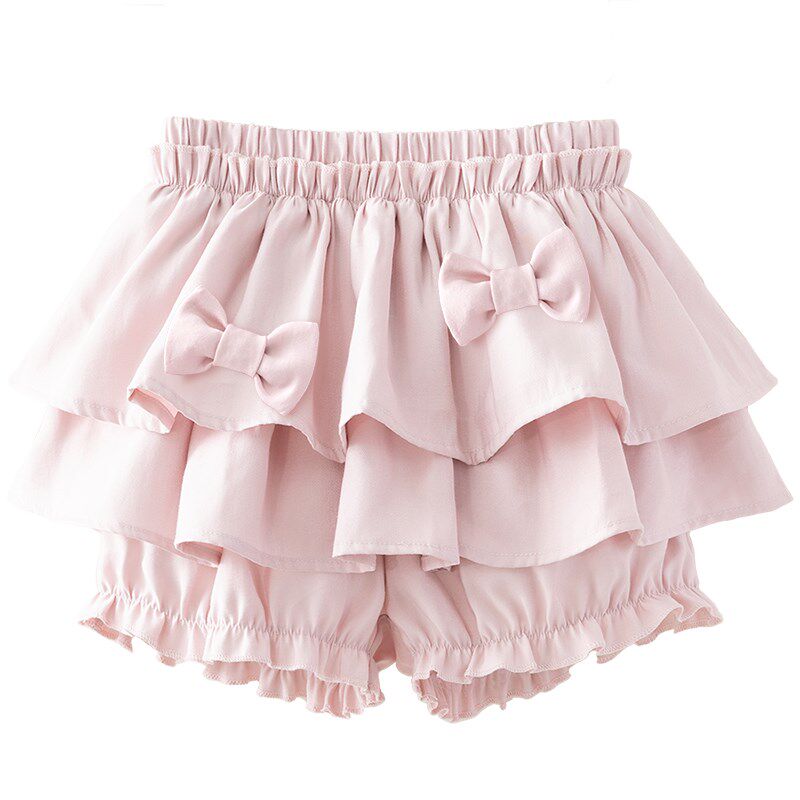 女童百褶半身裙儿童蛋糕裙宝宝软萌短裙薄款蓬蓬裙洋气2024夏季