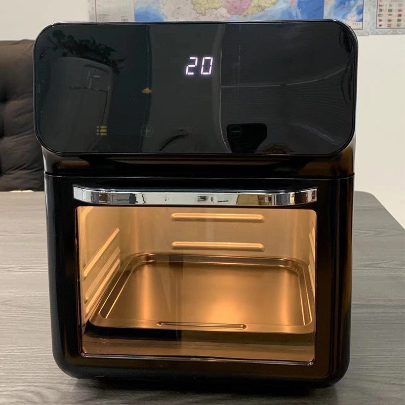 110V电烤箱家用空气炸锅智能厨房烘焙蒸烤薯条烤肉一体机多功能