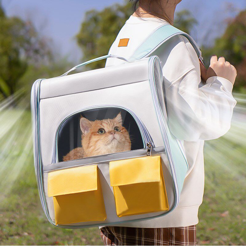 猫包外出便携双肩猫书包宠物猫咪背包大容量猫笼太空舱外出包用品