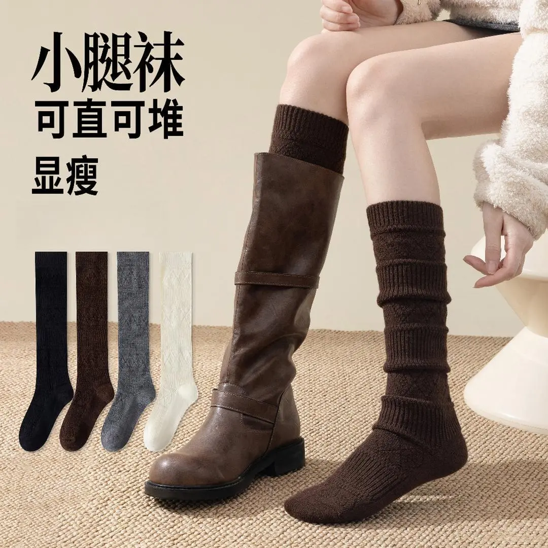 微压小腿袜春秋女款新款爆款