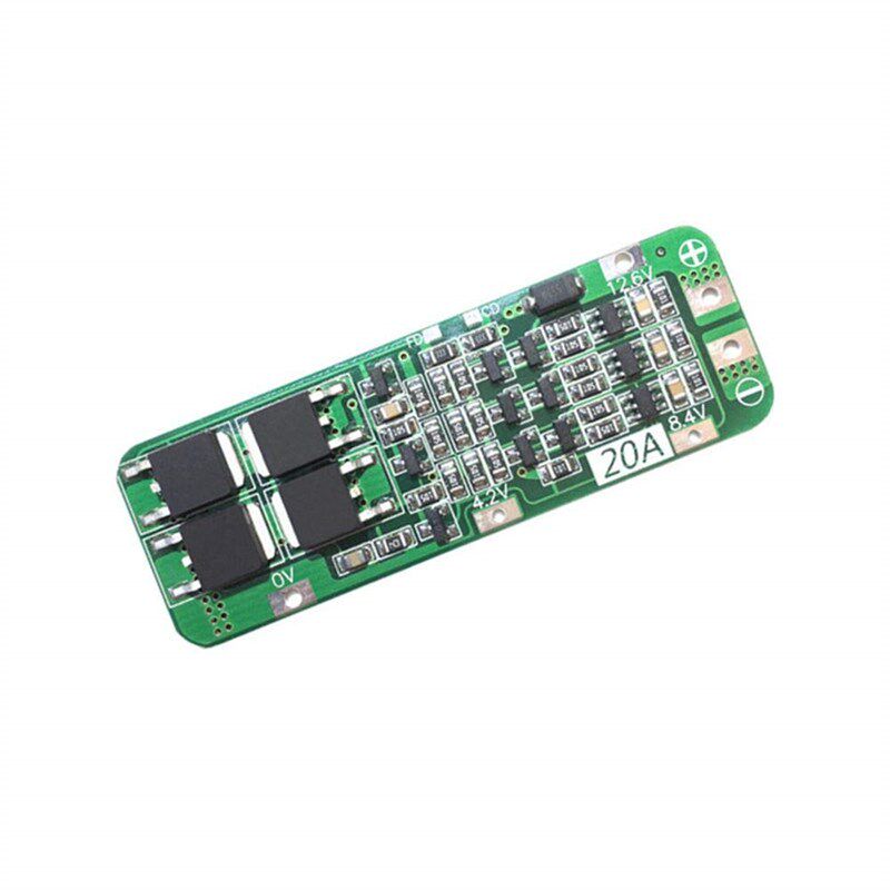 3串12.6V20A锂电池保护板增强版BMS(自带恢复功能AUTO Recovery)