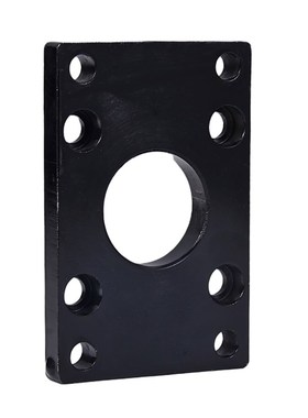 SC气缸法兰板FA32 FA40 FA50 FA63 FA80 FA100 FA125气缸安装附件