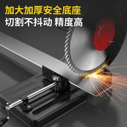 创一型材切割机金属钢材台式木工专用切割锯小型220v钢材机木材