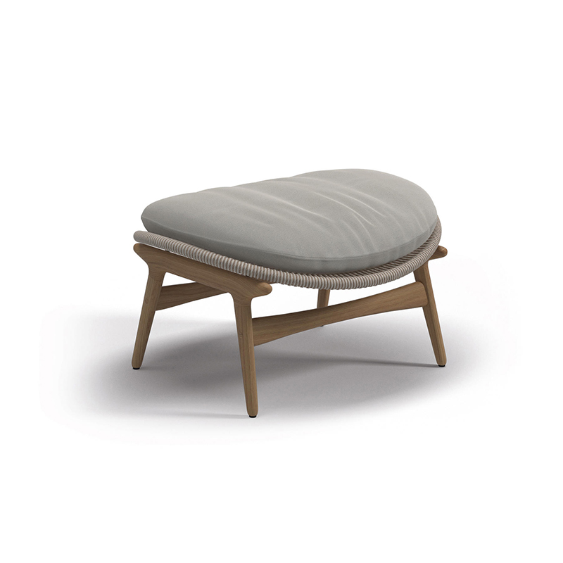 休闲户外藤编沙发露台室外茶几组B合庭院别墅防水晒柚木懒人椅家