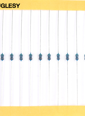 75R82R91R100R110R120R130R150欧姆1%金属膜电阻1/6W1/4W1/2W1W3W