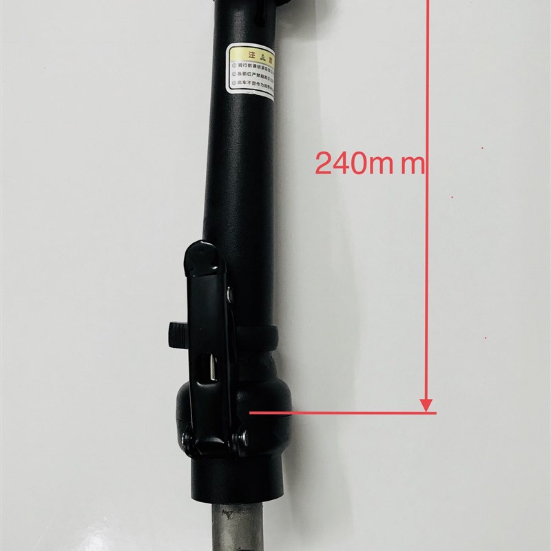 乐益达名顶teamgee美t宜佳锂电动代驾自行车铁龙头有牙折叠把立管