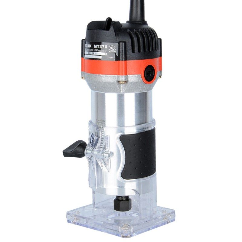 全铜电机修边机铝塑板木工开槽机折弯倒角机电木铣木工雕刻钻孔机