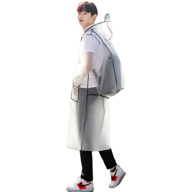 雨衣长款全身单人男女款防暴雨时尚透明成人雨披旅游户外大码雨衣