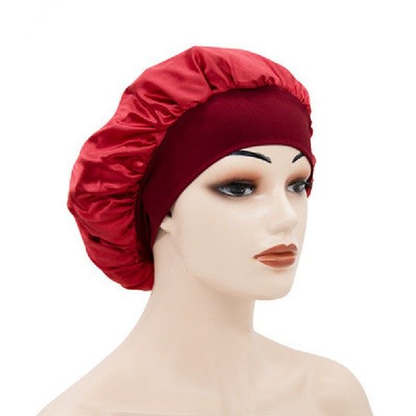 New fashion Luxury Wide Band women chemo cap Beauty Salon