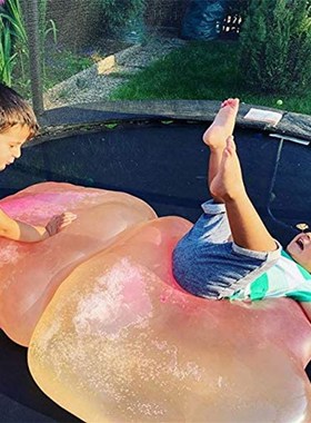 1PC Solid Inflatable Squeeze Ball Transaparent Bubble Ball