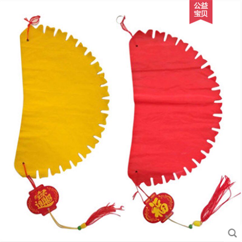 彩色刺球塑纸灯笼厚防水小红纸灯笼包邮节日装饰幼儿园挂饰吊装饰