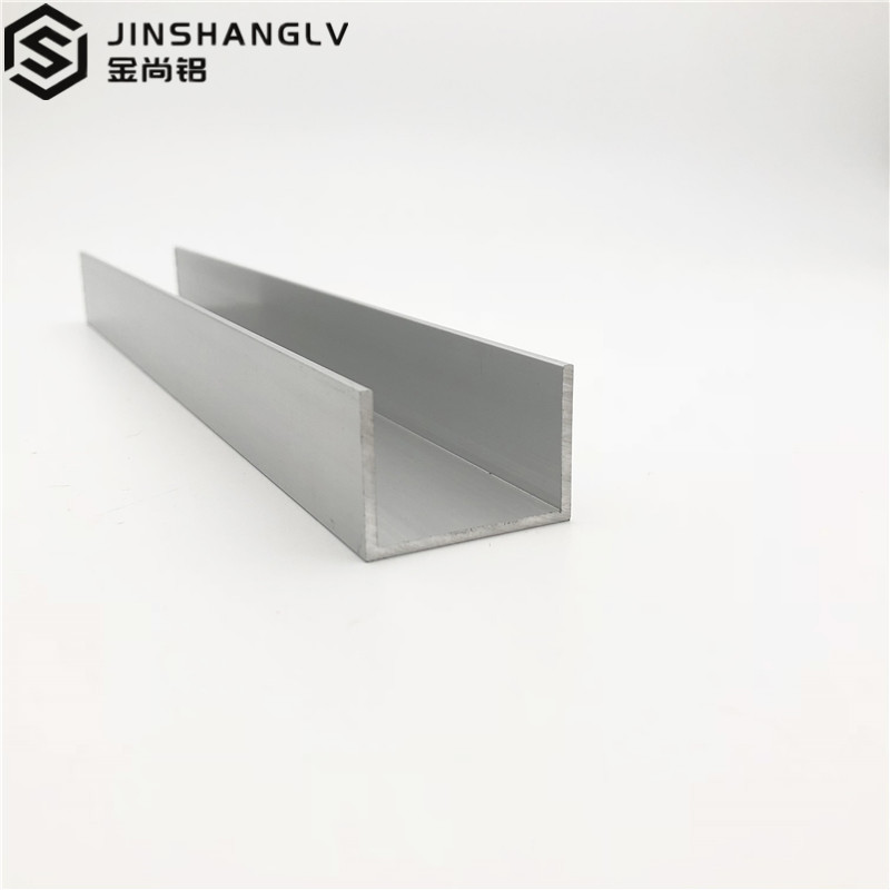 铝合金u型槽35x25x2U型铝条铝合金U型条铝挤型材料导轨铝合金型材