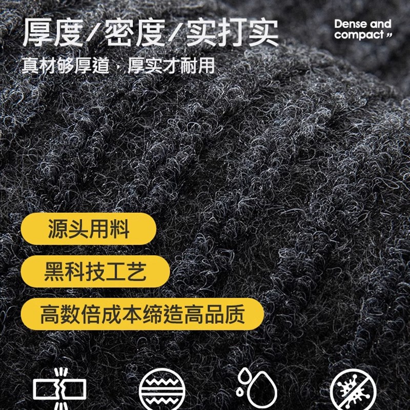 厨房地垫脚垫防滑防油北欧家用耐脏防水垫子吸水吸油可擦长条地毯
