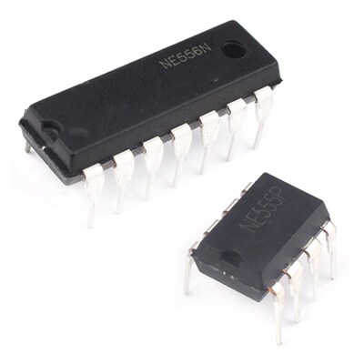 NE555P NE555 NE556N 计时/定时器编程振荡器 IC芯片DIP8 14 sop