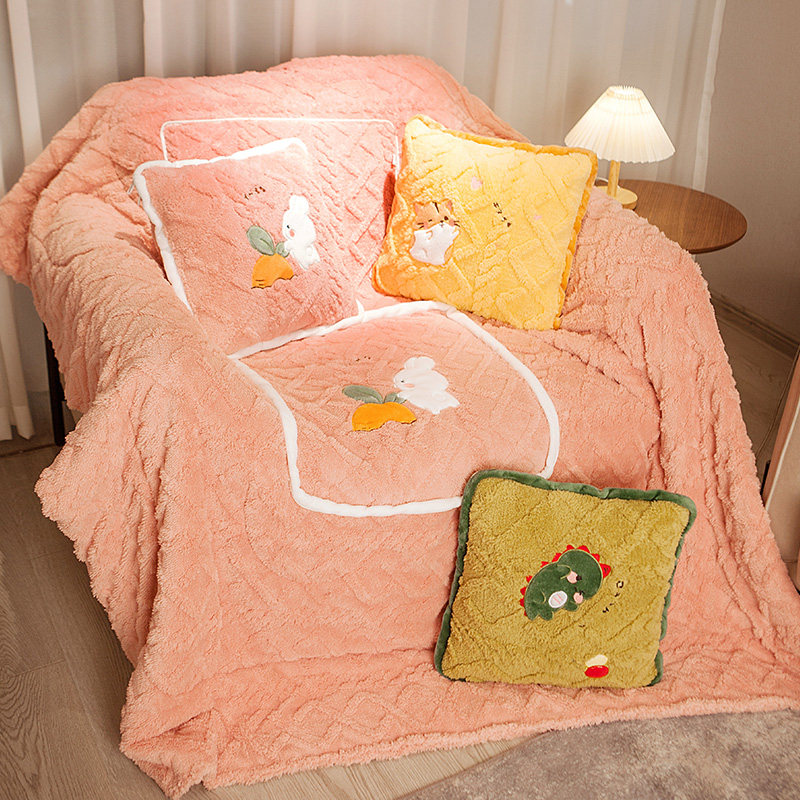 沙发毛毯抱枕被子两用毯子二合一靠枕办公室工位午睡枕头午休神器,居家布艺,抱枕被,淘宝优惠券,粉丝福利购,淘宝优惠卷