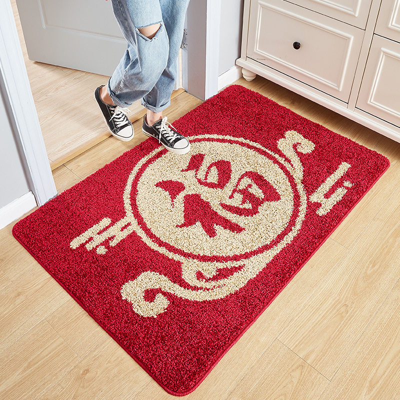 中式地垫进门脚垫出入平安门垫家用入户门口地毯吸水防滑蹭土垫子,居家布艺,家用脚垫,淘宝优惠券,粉丝福利购,淘宝优惠卷