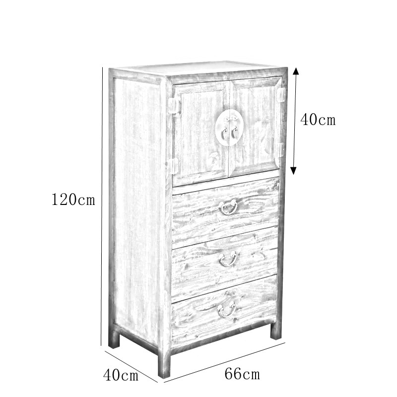 新古典中式香樟实木五斗柜储物收纳橱柜子卧室客厅边角玄关装饰