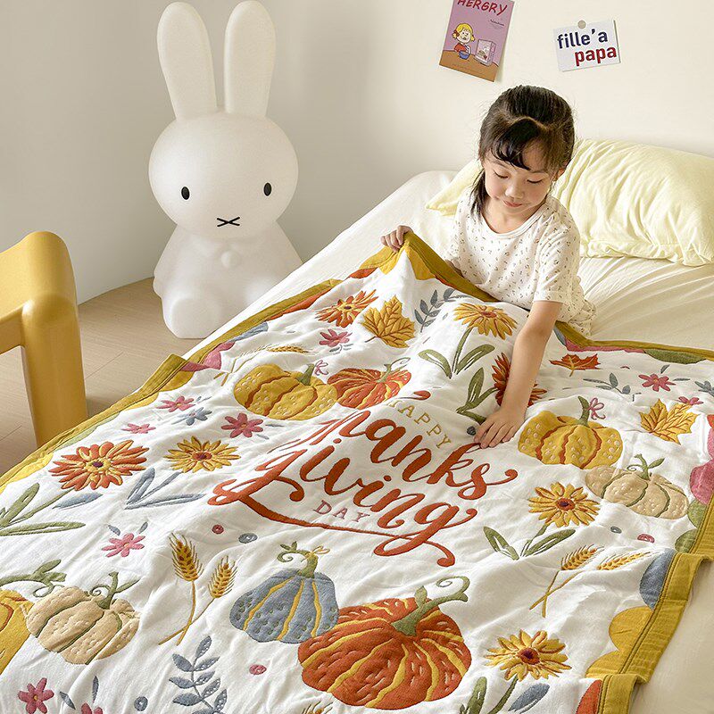 十层纱布毛巾被纯棉儿童盖毯宝宝婴儿小被子午睡毯子幼儿园空调被,床上用品,休闲毯/毛毯/绒毯,淘宝优惠券,粉丝福利购,淘宝优惠卷