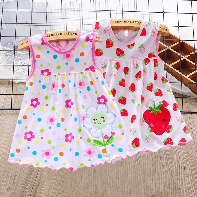 婴儿连衣裙2025新款薄款小裙子夏天女宝宝超萌可爱洋气小公主衣服